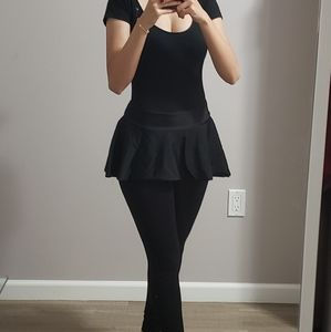 Dance wear set size XS and size 5 shoes